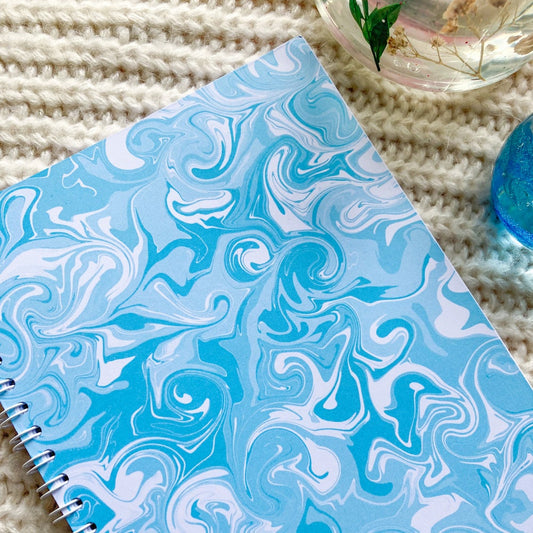 Ocean Marble Notebook