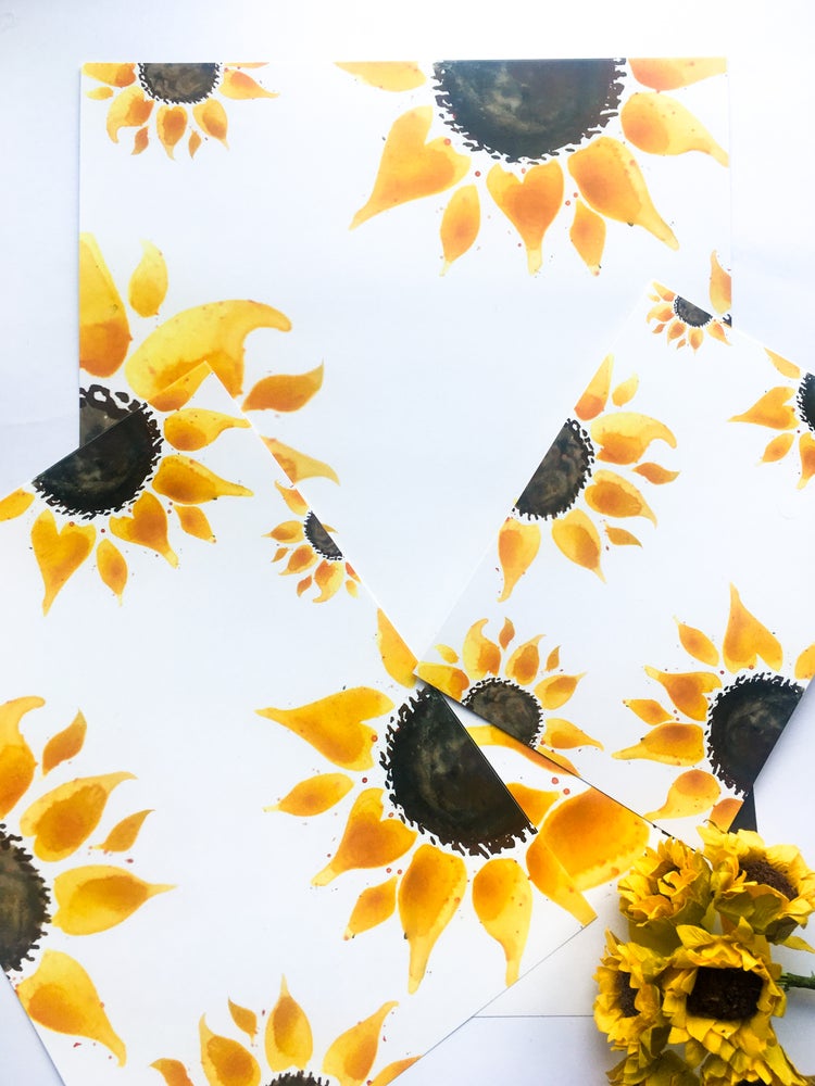 The Sunflower Print