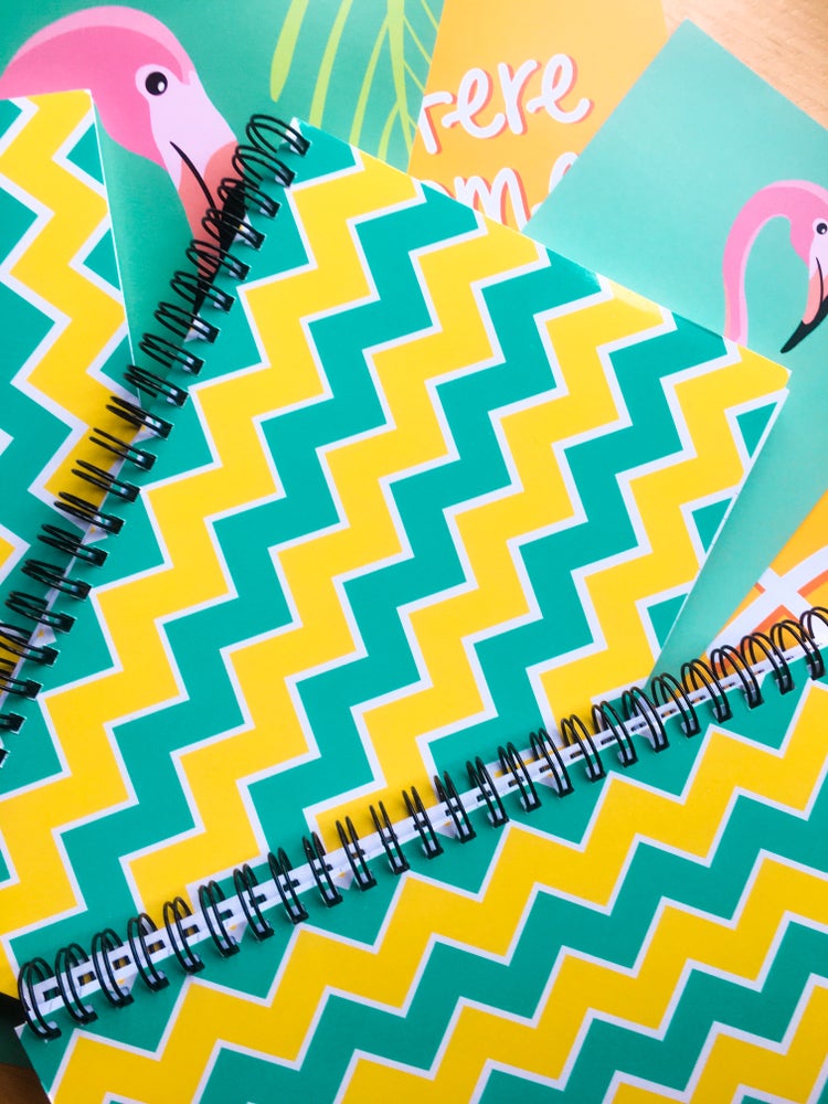 The Tropical Zigzag Notebook