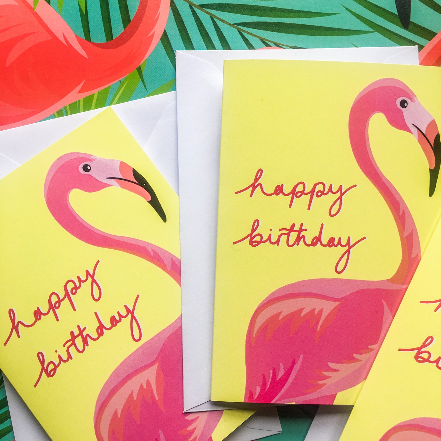 Fabulous Flamingo Birthday Card